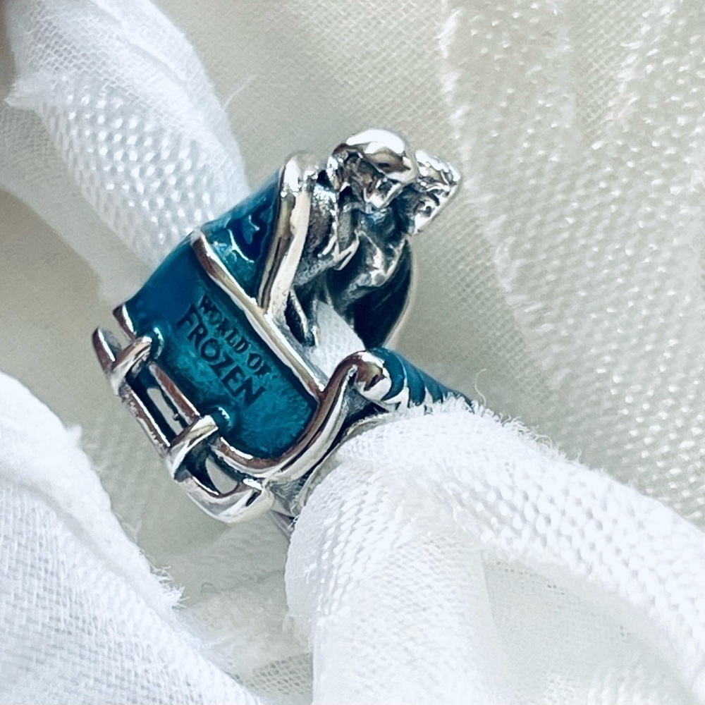 ❄️ NWOT Frozen Charm – Princess Anna & Princess Elsa ❄️
